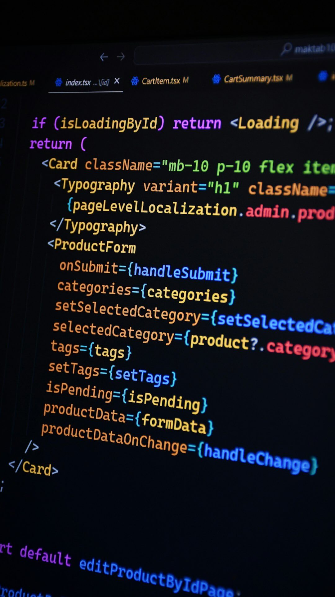 A computer screen with a bunch of text on it