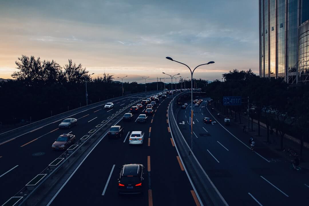cars on road during daytime