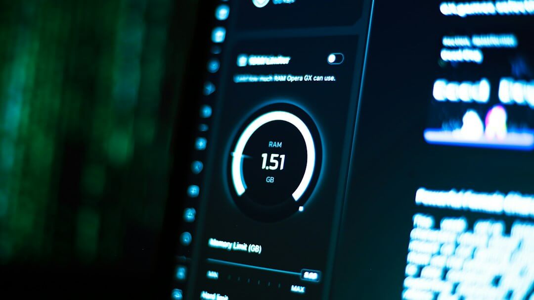 a close up of a clock on a computer screen